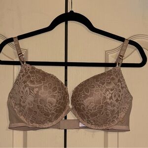 Victoria's Secret Lace Underwire Bra - Brown